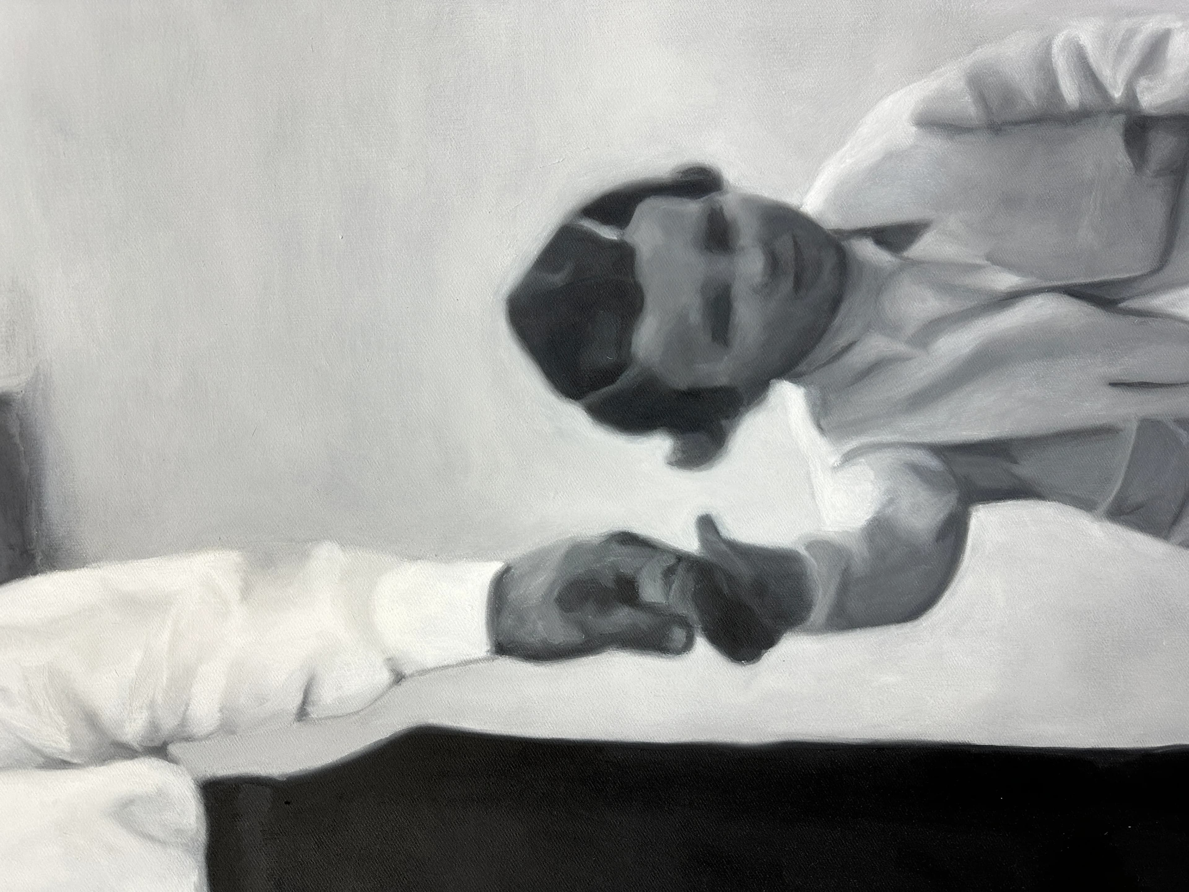 Family portrait of Joan and Nuria Almirall one year before Spanish Civil War